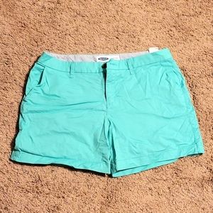 Old Navy teal shorts size 10